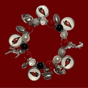 NFL Arizona Cardinals Charm Bracelet